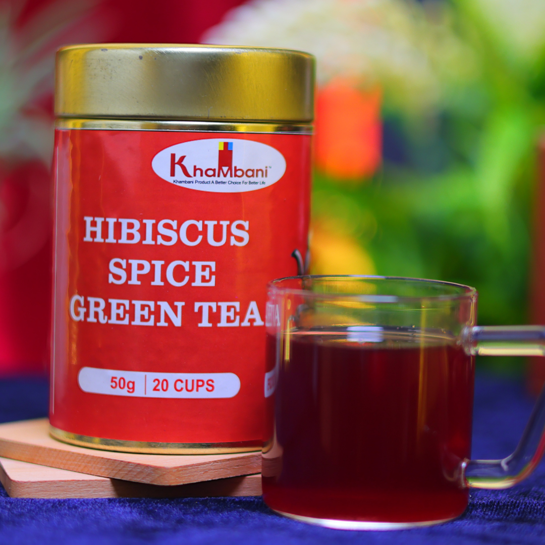 Hibiscus Green Tea