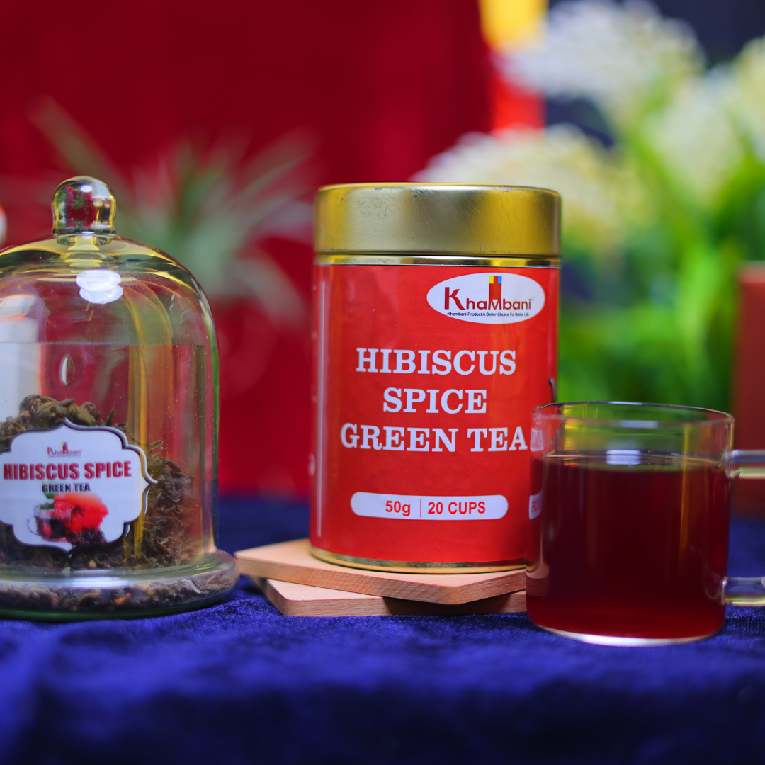 Hibiscus Green Tea