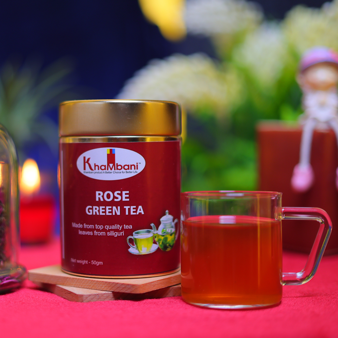 Rose Green Tea