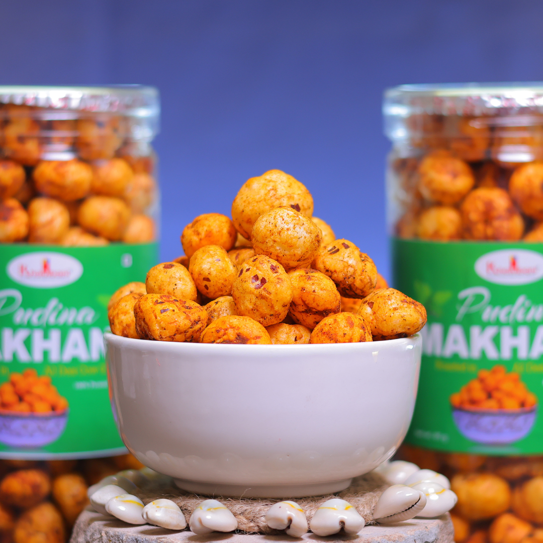Pudina Makhana